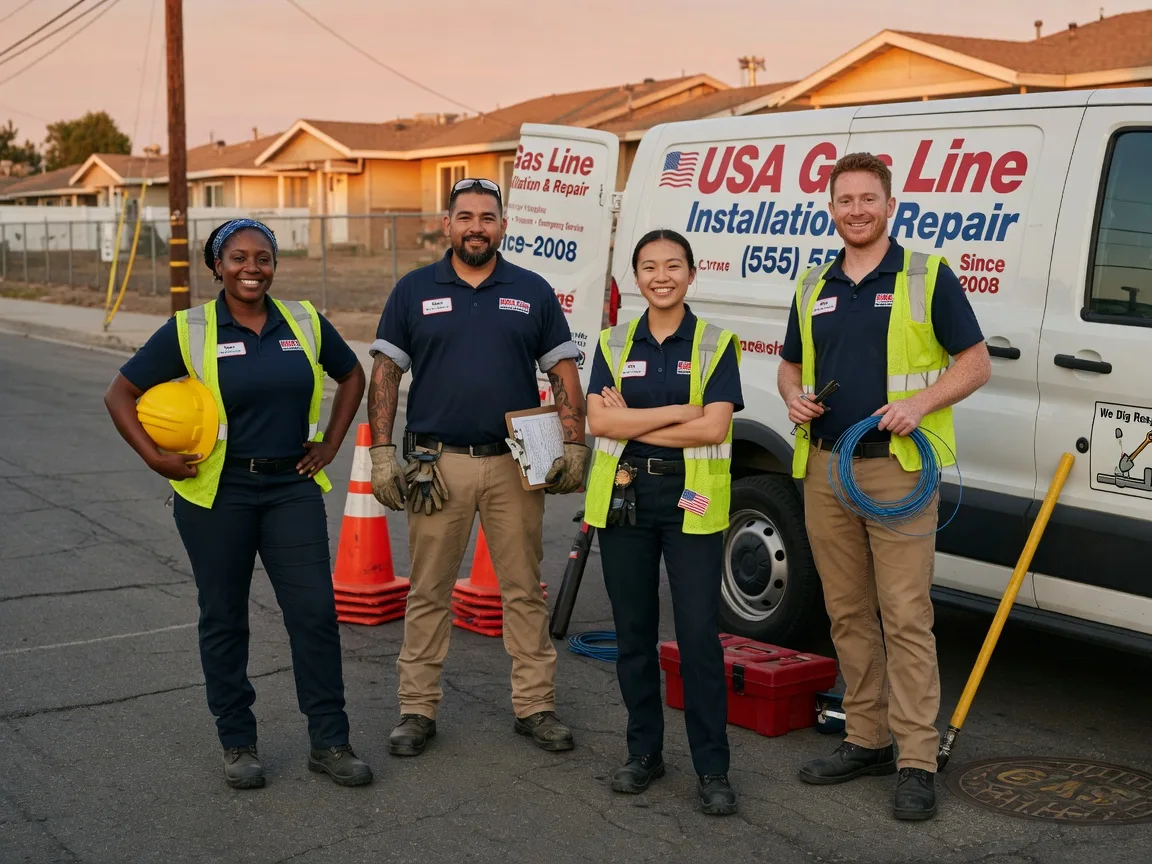 Gas Line Installation company in Sonoma, CA